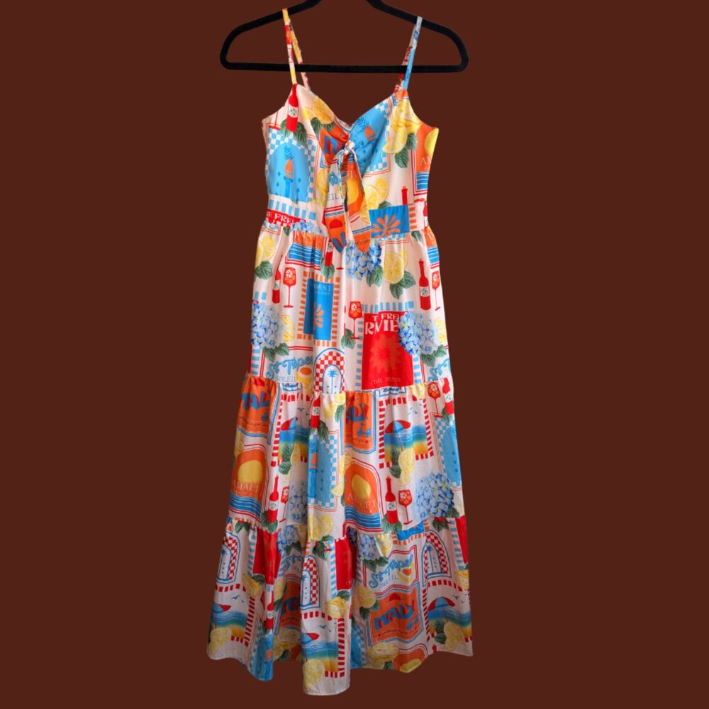 Sunday Up Sun Lounger Print Bambi Maxi